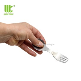 2 in 1 Fork and Spoon Combo 2-Pack Ultra Lightweight Camping Utensil 