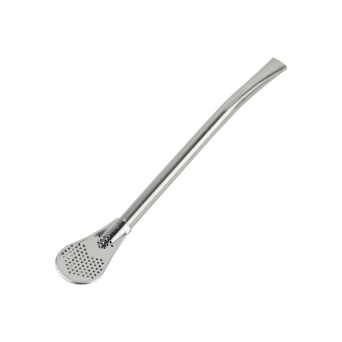 Reusable Drinking Straws with Filter Spoon 